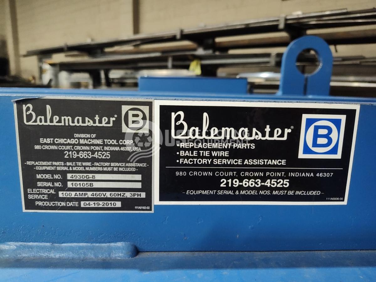 Refurbished 2010 Balemaster 4930G-8