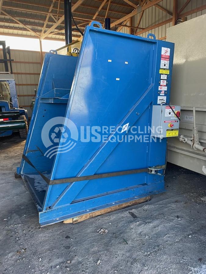 Used 2011 Excel EX-62 Full Penetration Baler with Excel Cart Dumper