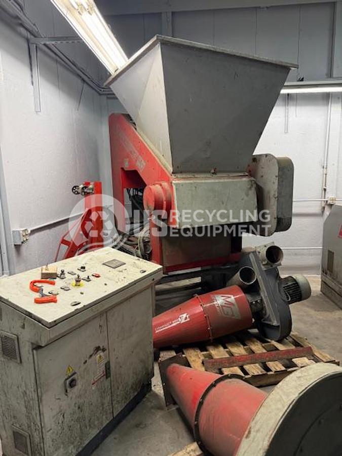 Used 2013 MG Recycling 380VZT Wire Granulation System