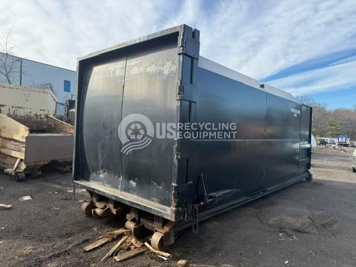 Used 2017 Wastequip Two (2) 265X Self Contained with cart tippers