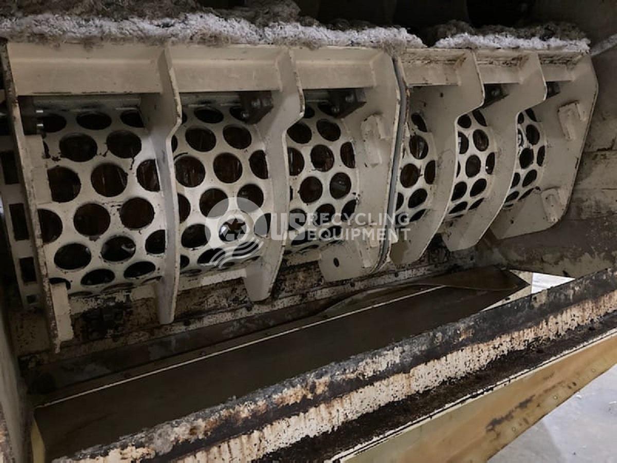 Used Vecoplan K2500 UNF Single Shaft Shredder
