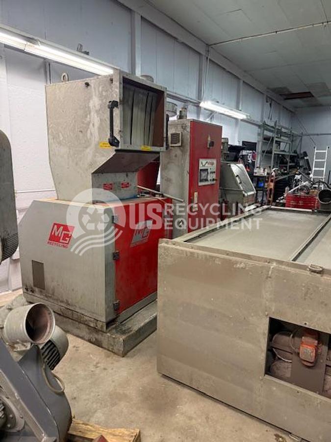 Used 2013 MG Recycling 380VZT Wire Granulation System