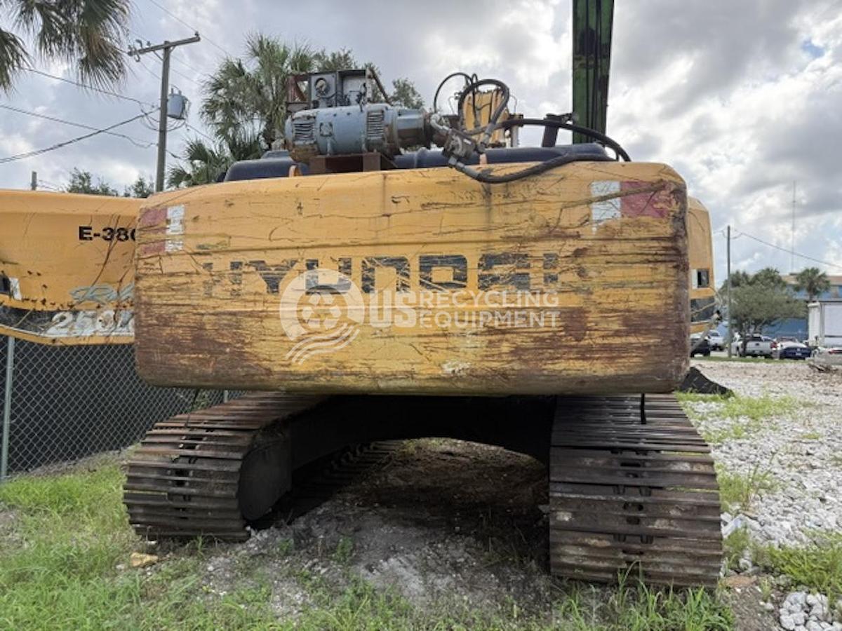 Used 2005 Hyundai 250LC Excavator with Grapple