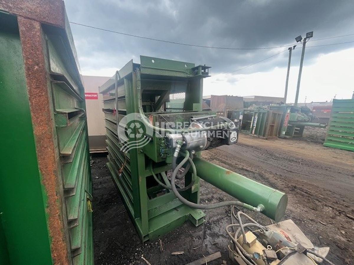 Used PTR Three (3) 7230 Vertical Balers