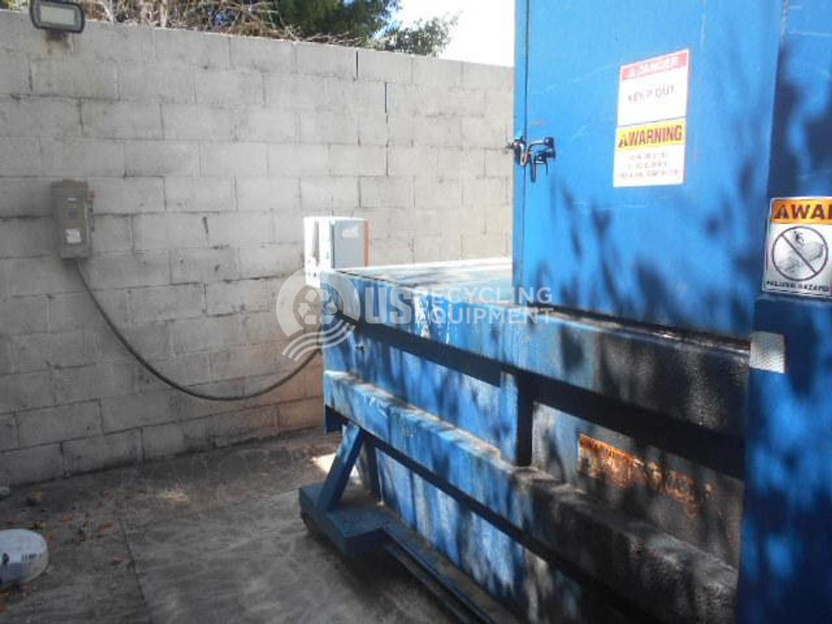 Used Wastequip 265IP 30 Yard Stationary