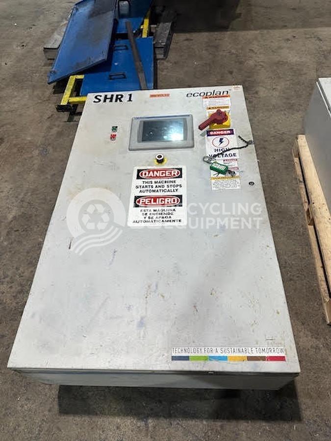 Used 2013 Vecoplan Two (2) VAZ 1600 M-FF Film & Fiber Single Shaft