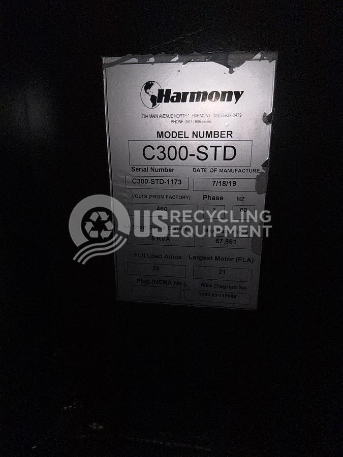 Refurbished 2019 Harmony C300-STD Stationary Compactor