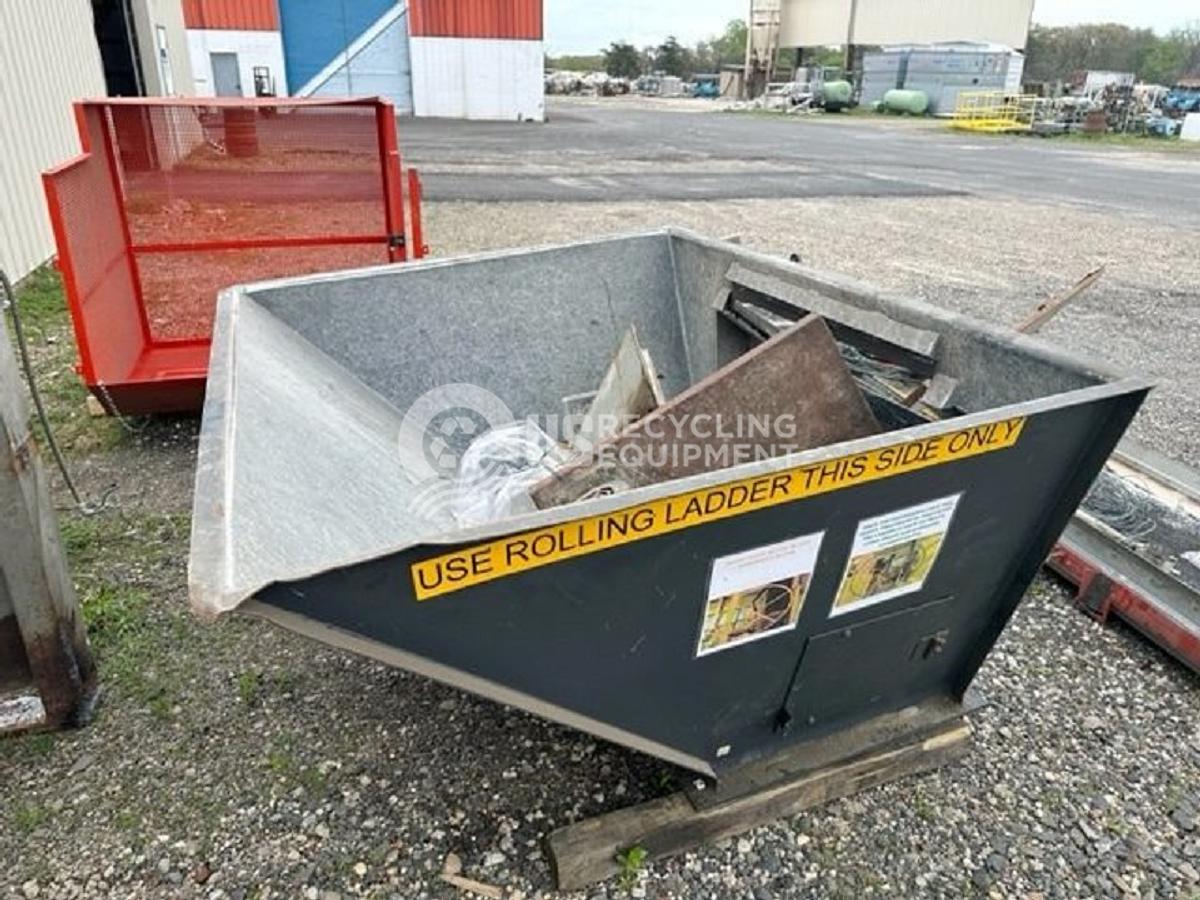 Used Welma ZMK60 Quad Shaft Shredder System