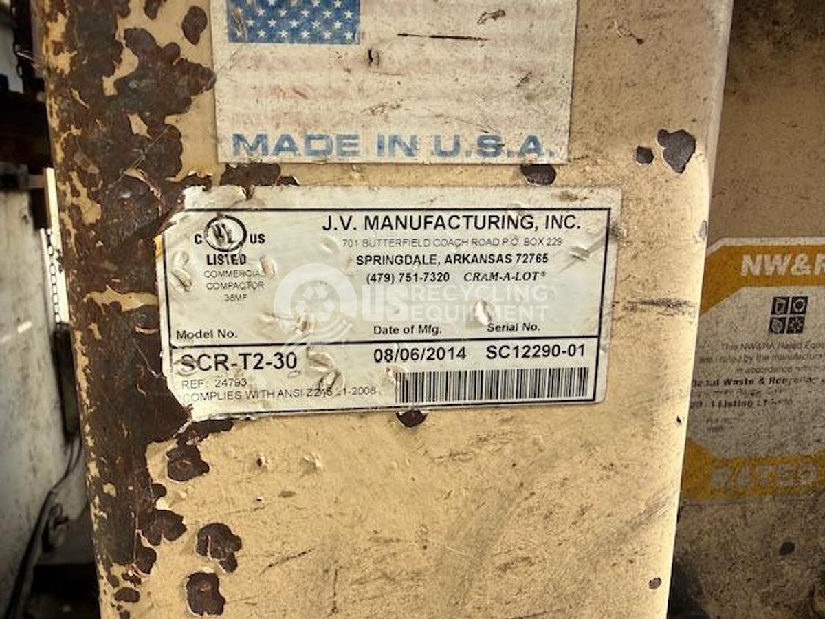 Used 2014 JV Manufacturing Two (2) SCR-T2-30 Self Contained