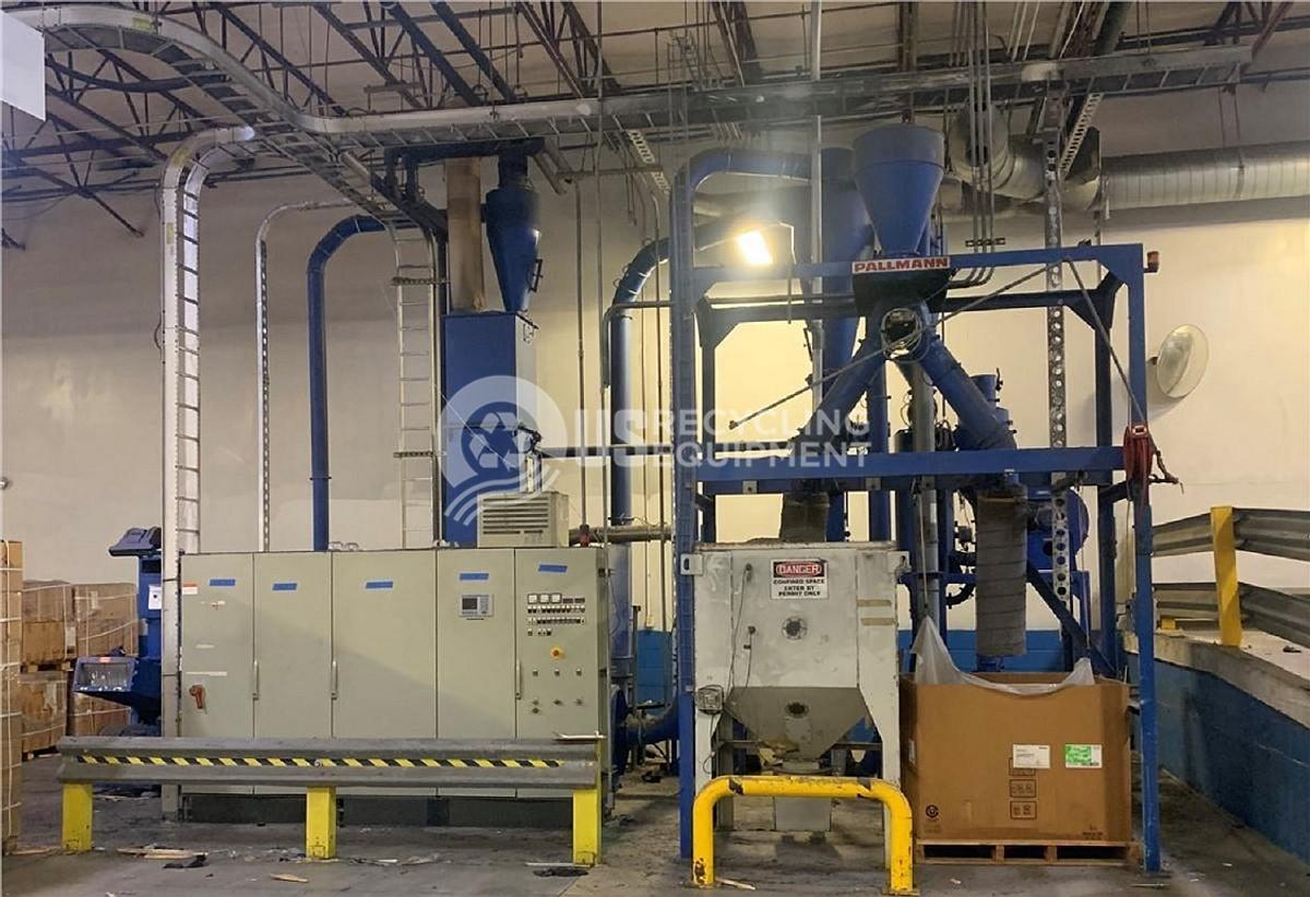 Used 2004 Pallmann PFV 200/15 AGGLOMERATOR SYSTEM