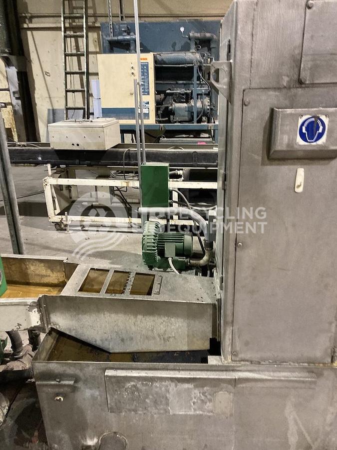 Used Sterling Plastic Machine Corp LD24-1 4.5 inch Extruder Peletizing LIne