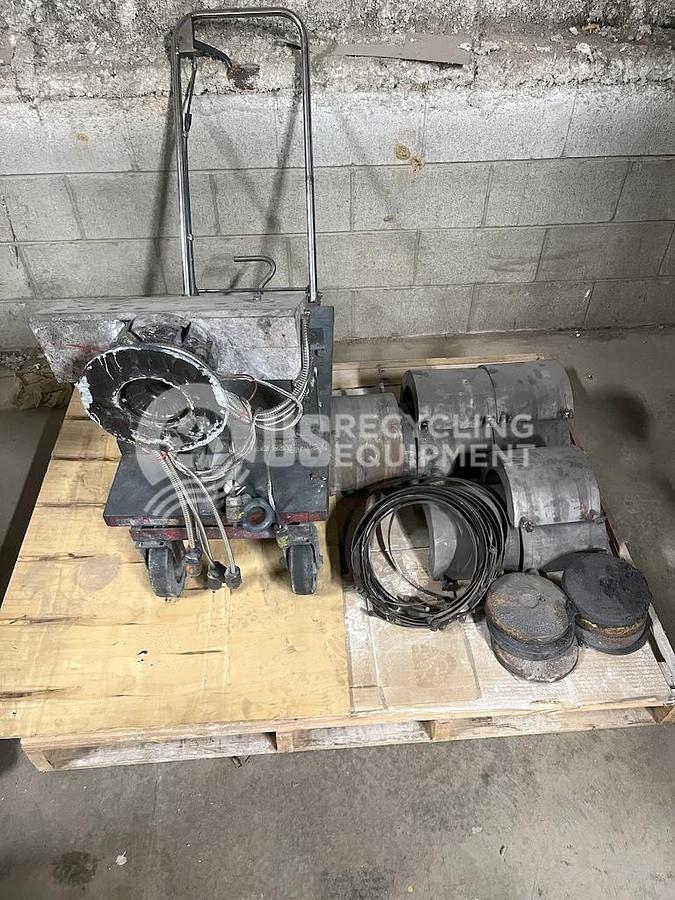 Used HPM 3.5" Single Screw Extruder