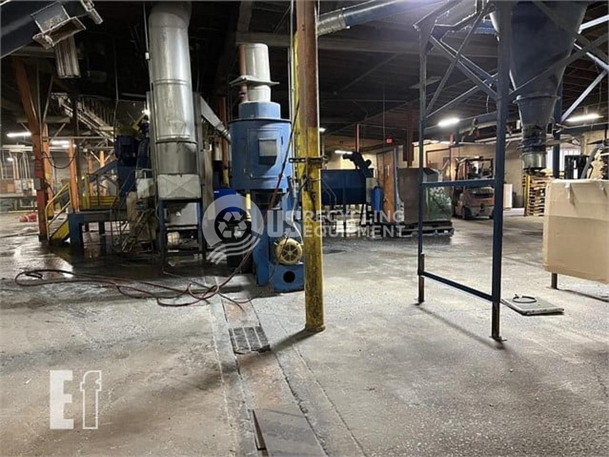 Used Unknown Manufacturer: Used Plastics Recycling Complete Wash Line