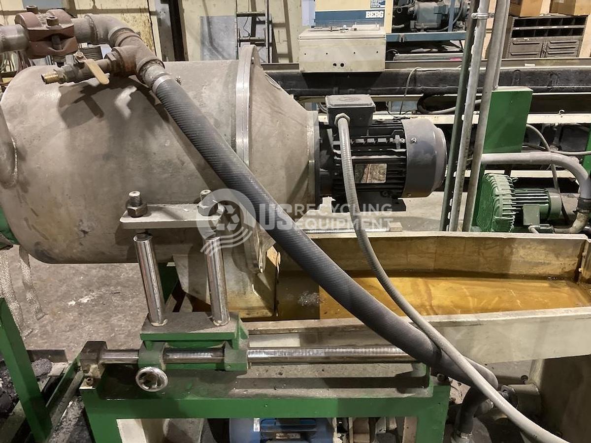 Used Sterling Plastic Machine Corp LD24-1 4.5 inch Extruder Peletizing LIne