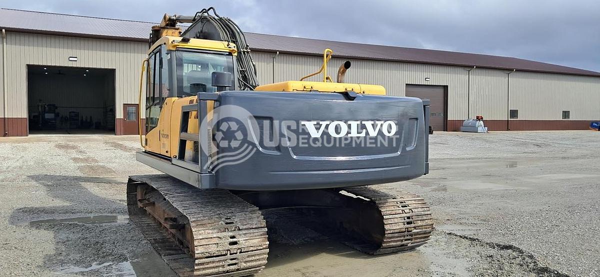 Used 2010 Volvo EC210CL Excavator with Genesis GXP400 Shear