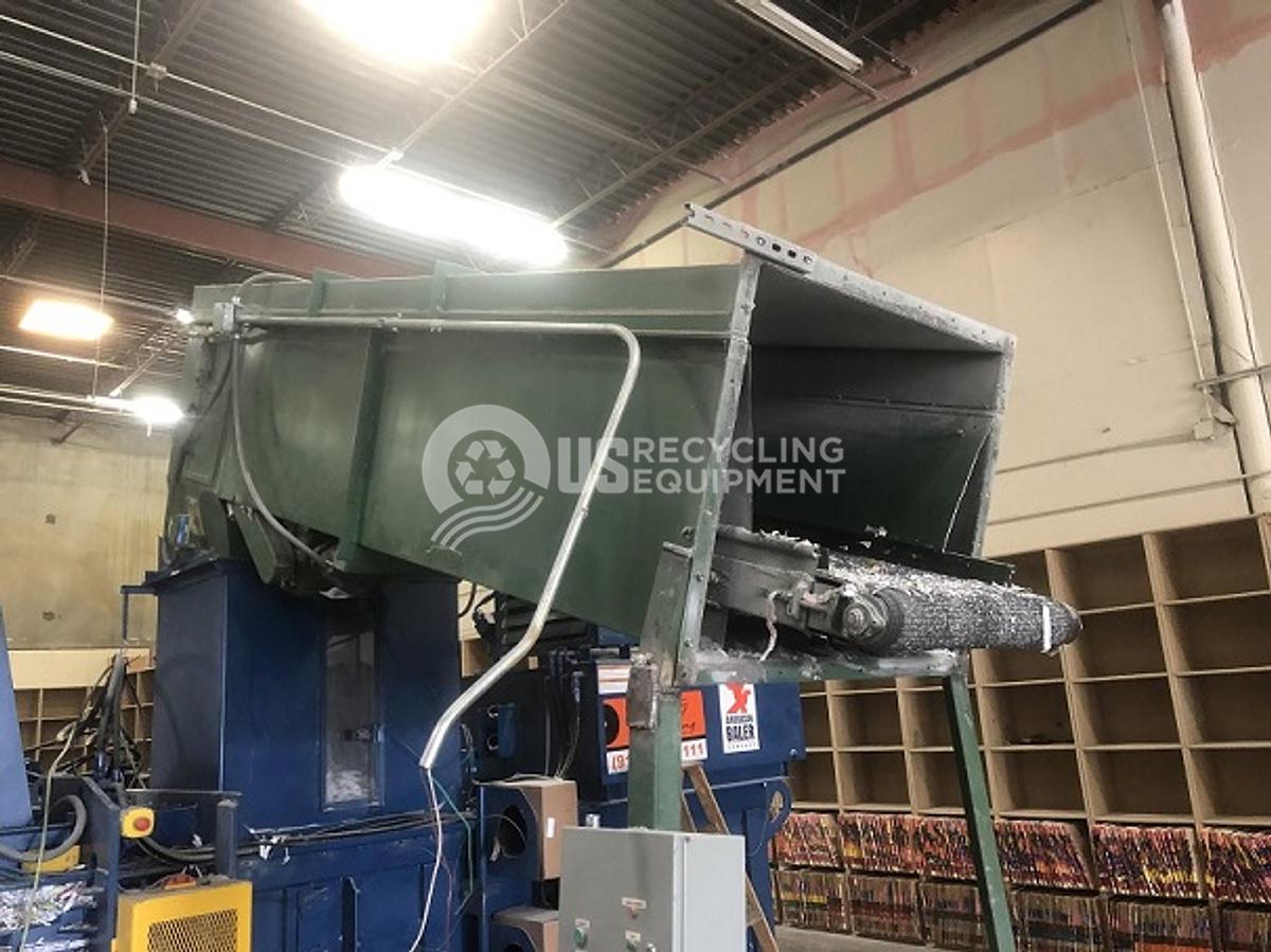 Used Allegheny Shredder/Tipper/Baler/Conveyors