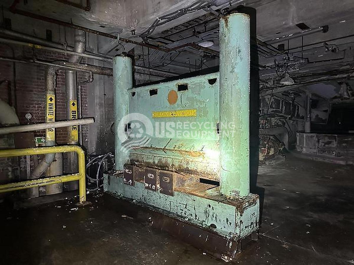 Used Black Clawson 78 inch Roll Splitter