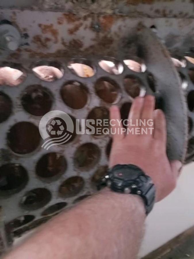 Used 2010 Vecoplan RG 42/60XL Shredder with Incline Conveyor