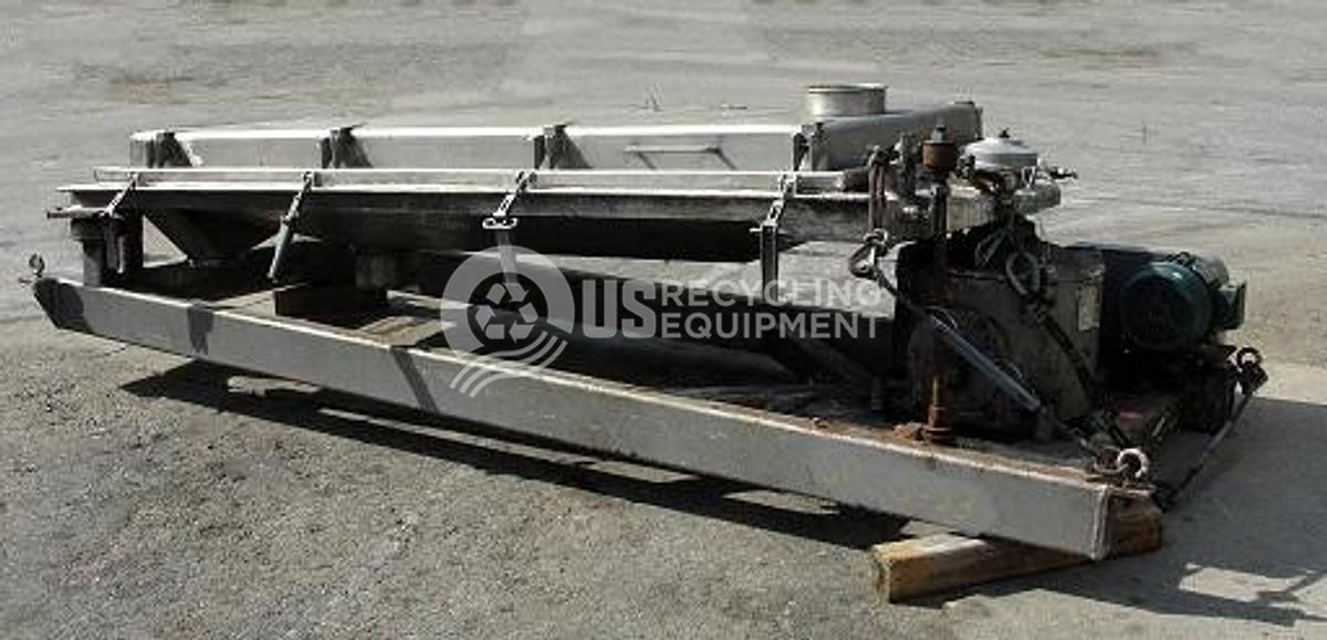 Used Rotex 43LSAN-SSISS Single Deck Shaker