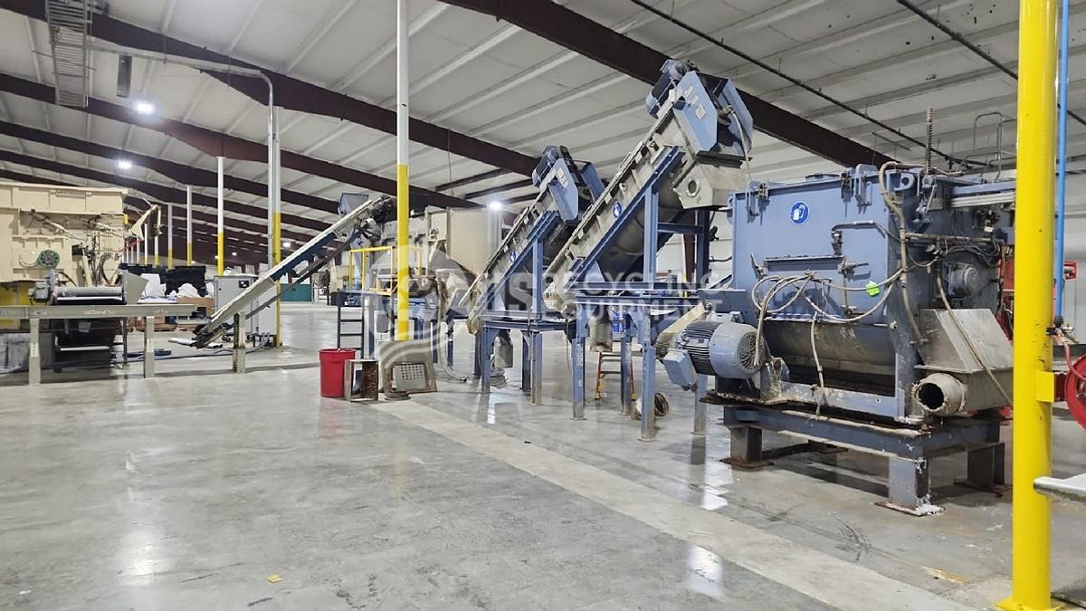 Used 2021 Herbold Plastics Wash Plant