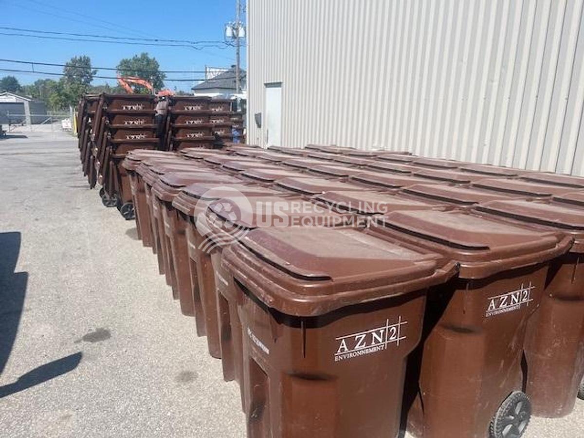 Used Rehrig Pacific 65 Gallon Totes