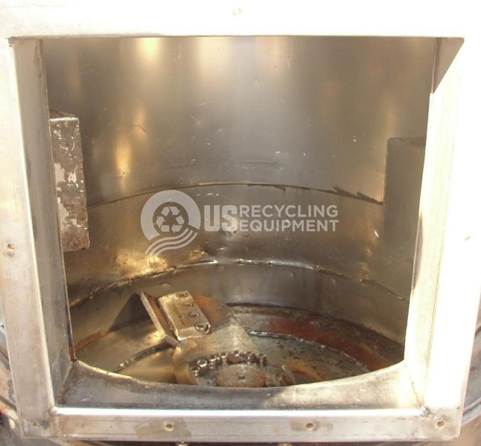 Used Agglomerator 200 HP SS Densifier with Conveyor