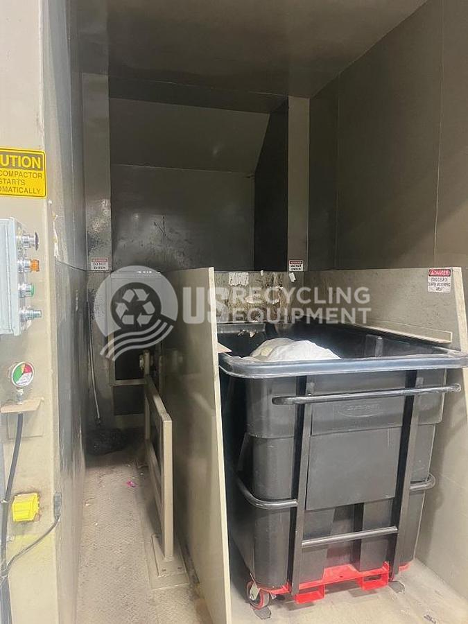 Used 2020 Wastequip Two (2) 345-IP 3YD Stationary