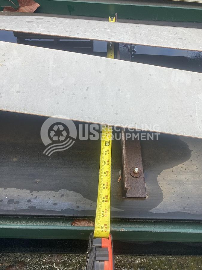 Used Unknown Manufacturer: New 30 inch Cleated Infeed Conveyer