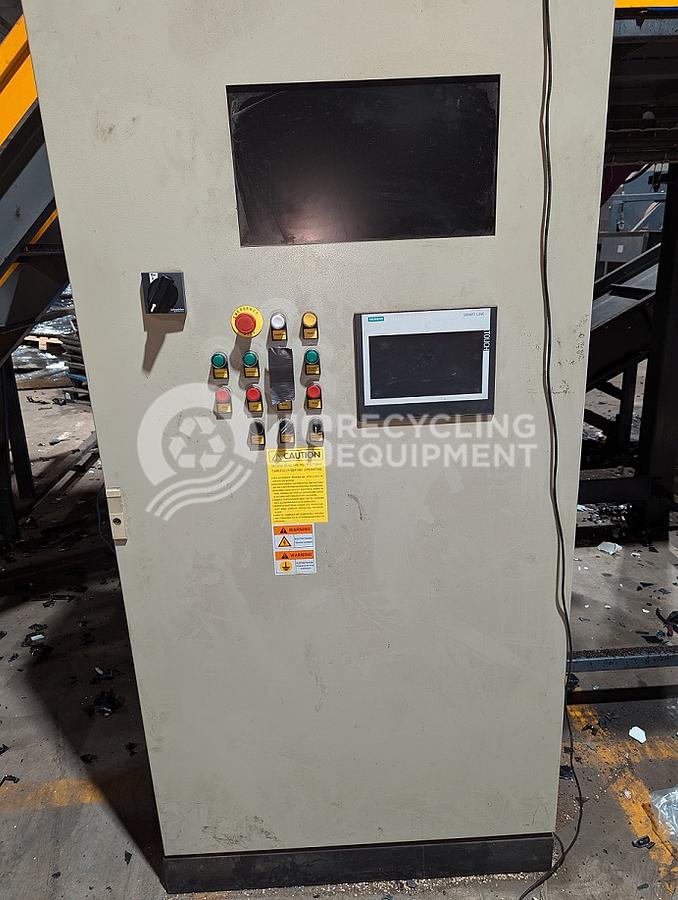 Used Unknown Manufacturer: Used 80HP Quad Shaft Shredder System