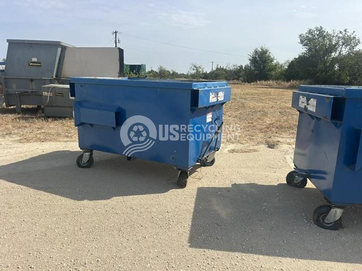 Used Unknown Manufacturer Used Two 2 Yard Towable and Trainable Carts