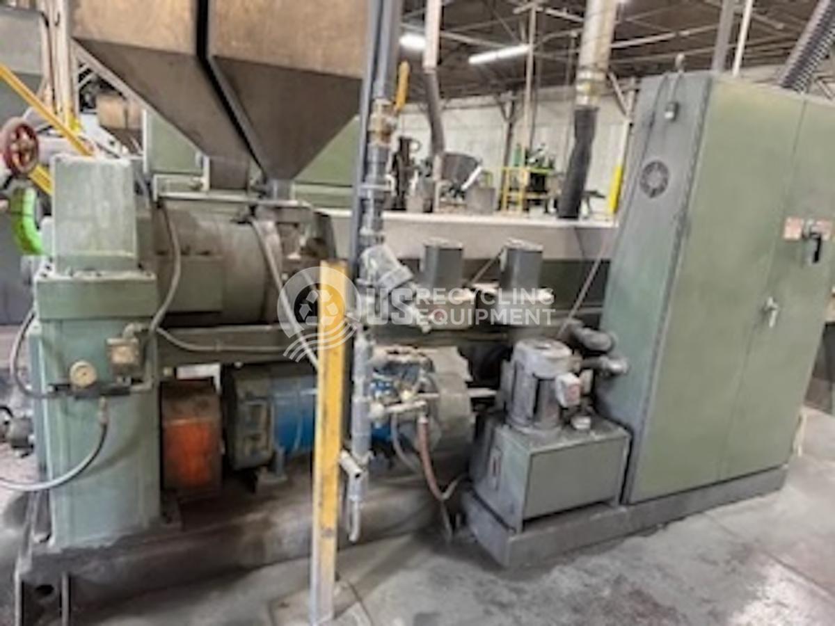 Used MGB NRM 3.5 inch Single Screw Extruder