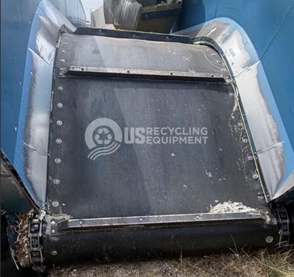Used Karl Schmidt Rubber Belt Infeed Conveyor