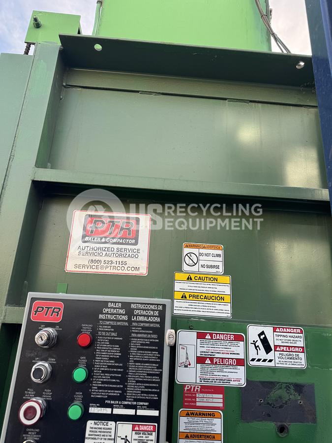 Refurbished 2018 PTR 7200HD-8 Vertical Baler