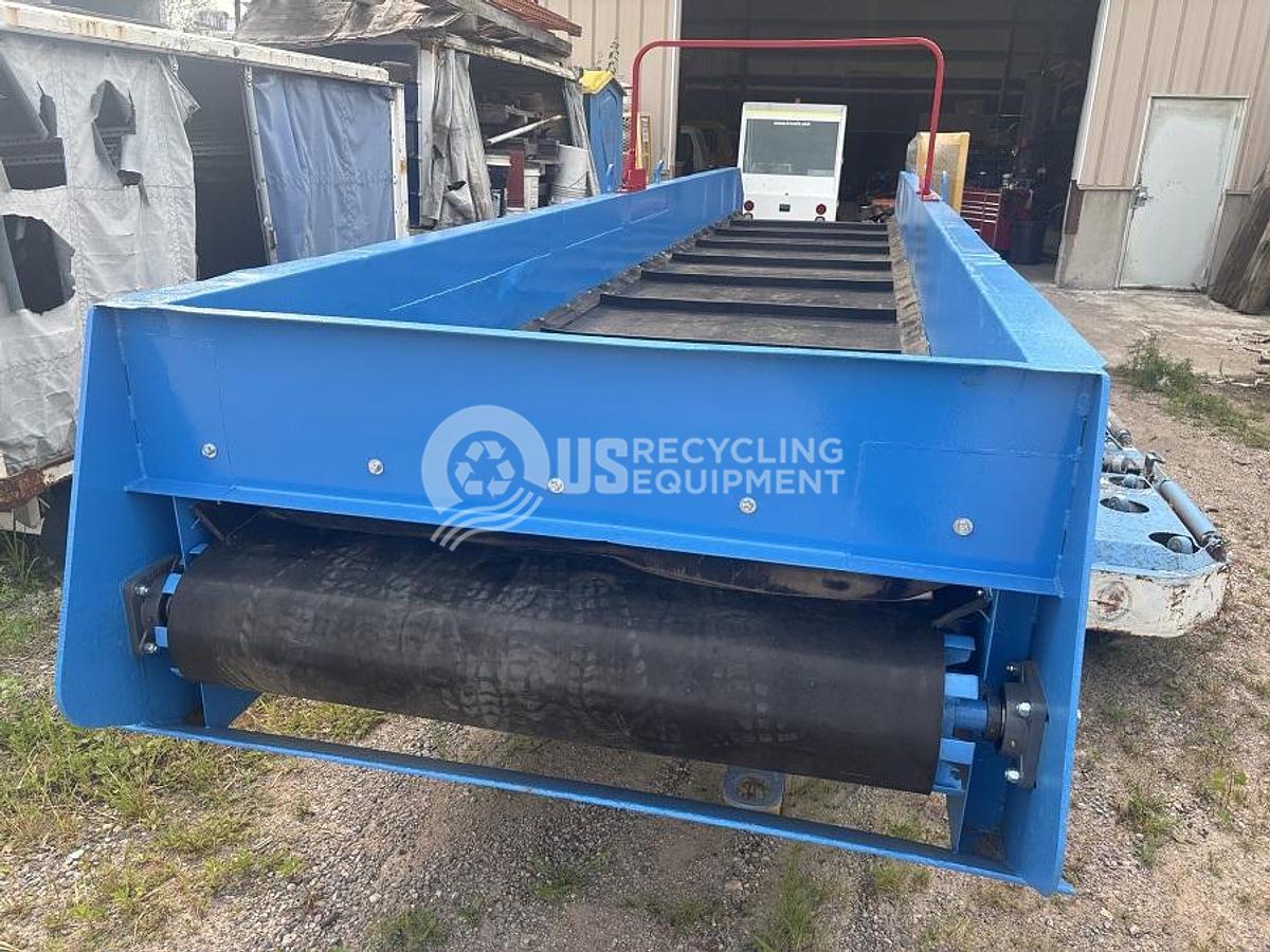 Refurbished Excel EX-63 Closed Door Baler with Conveyor