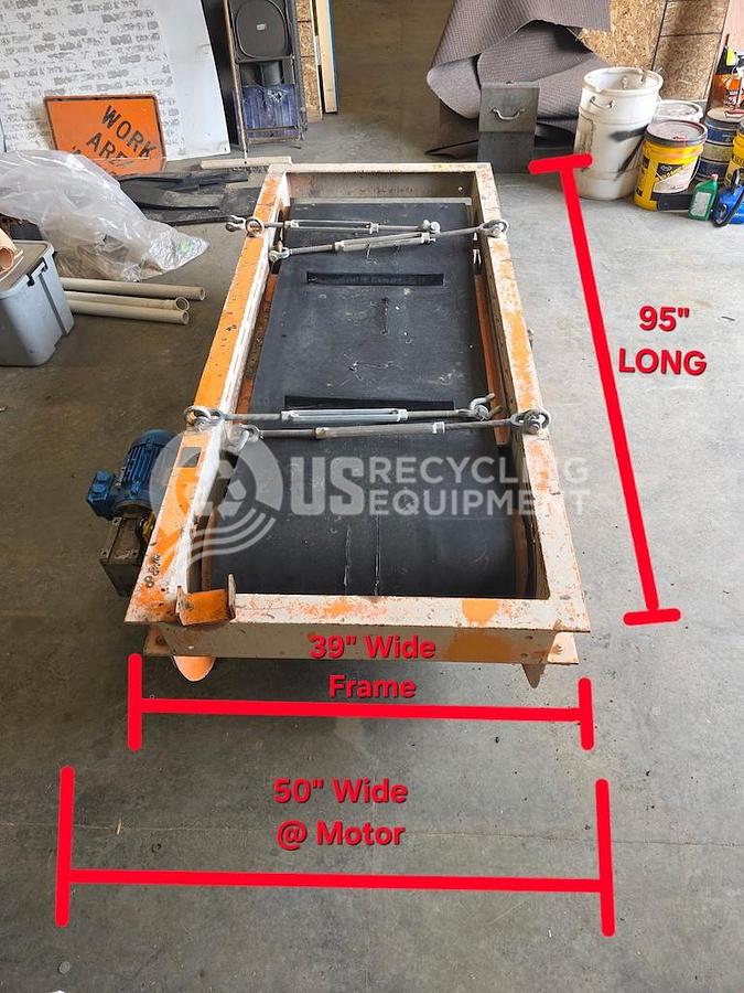 Used Eriez CP20 95inch Crossbelt Magnet Conveyor