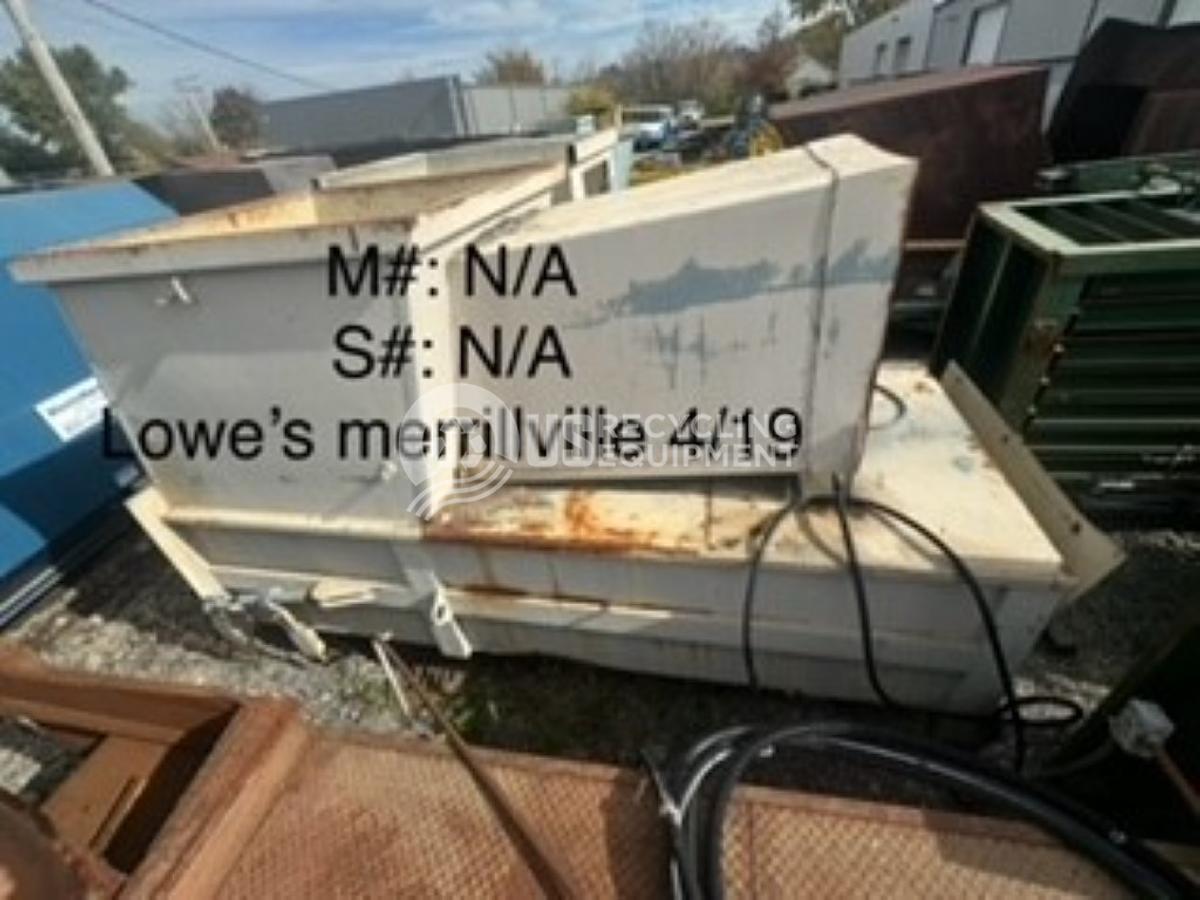 Used Bace Two (2) 3 Yard Stationary