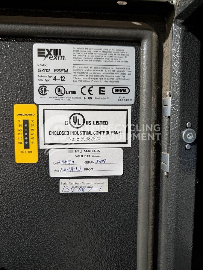 Used Wultec ESFM-5412 High Profile Turn Table Stretch Wrapper
