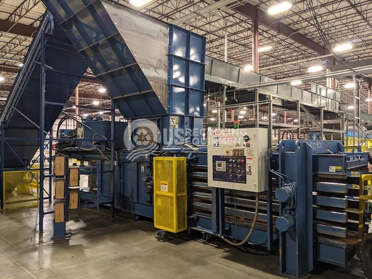 Used IPS AT8647 Auto Tie Baler