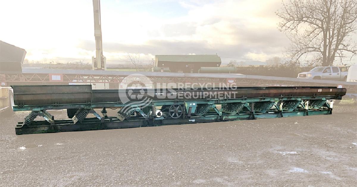 Used Carrier 4 Section Vibratory Conveyor