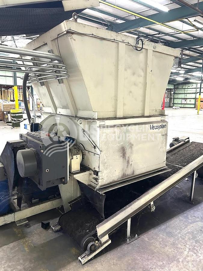 Refurbished Vecoplan RG52-150SPK FF Single Shaft System