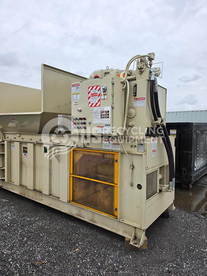 Used 2007 Marathon 504842-830 Side Eject Horizontal Baler