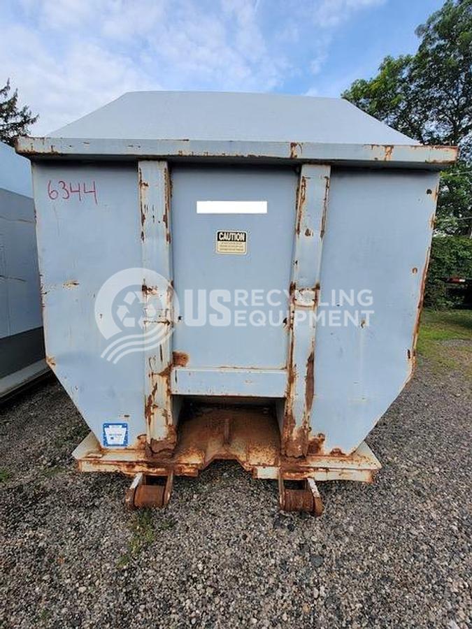 Used Two (2) Northeast Industrial 40 Yard Octagon Receiver Box