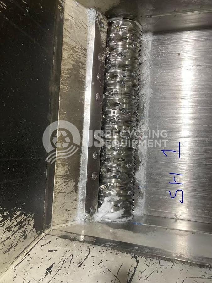 Used 2013 Vecoplan Two (2) VAZ 1600 M-FF Film & Fiber Single Shaft