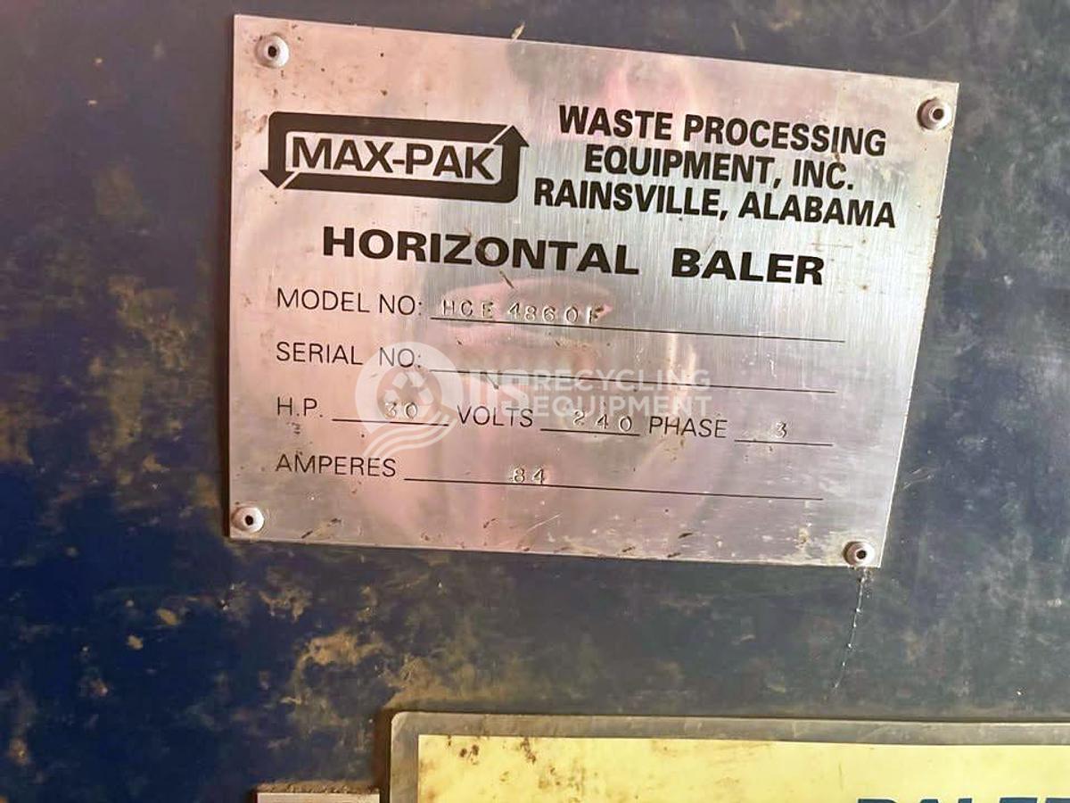 Used Max Pak HCE-4860-F Closed Door Horizontal