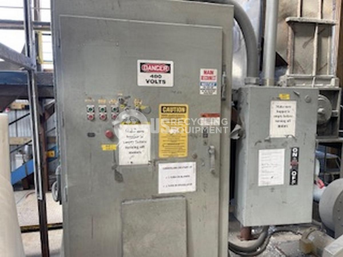 Used Cumberland 200HP 50H Granulator Package