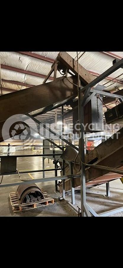 Used Retech/Cumberland Shredder/Granulator/Conveyor System