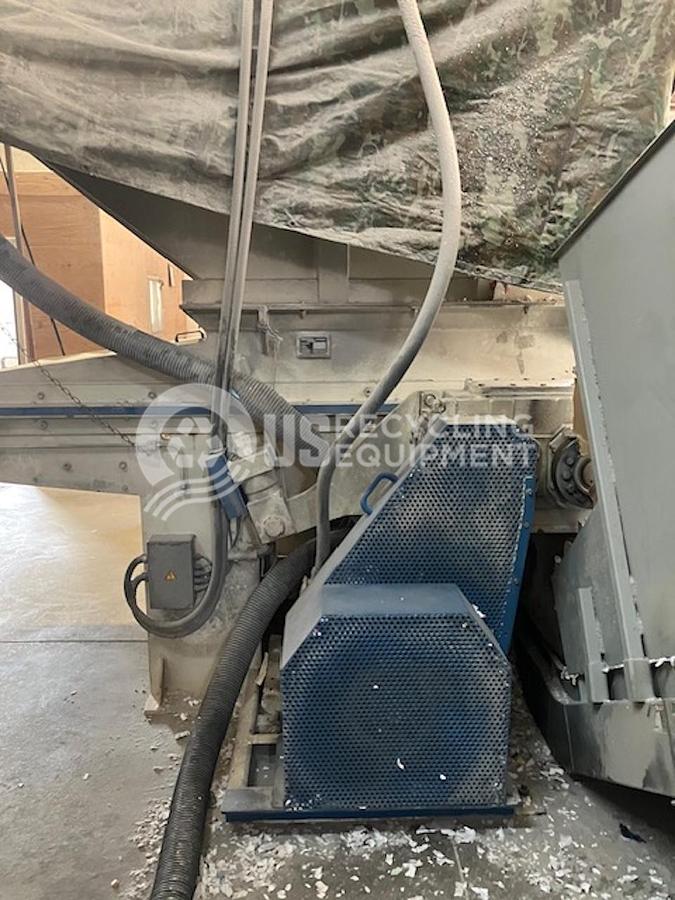 Used 2001 Vecoplan RG 52-60SWU Single Shaft