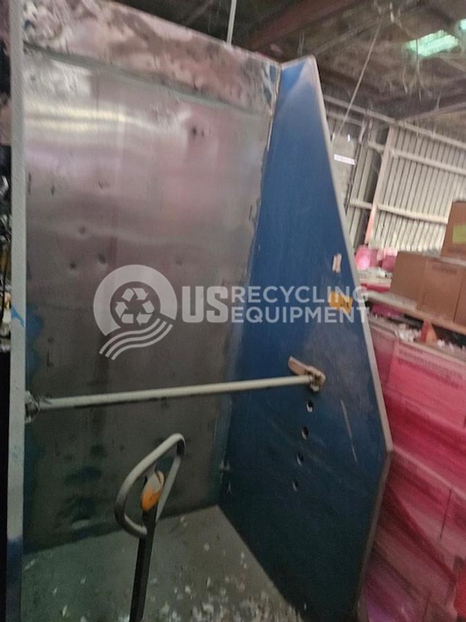 Used Vecoplan RG52 Single Shaft Shredder System