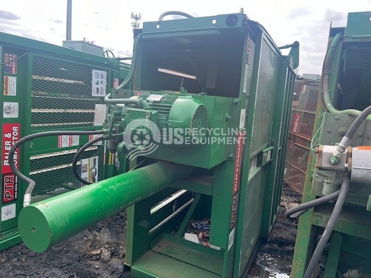 Used PTR Eight (8) 7230 Vertical Balers