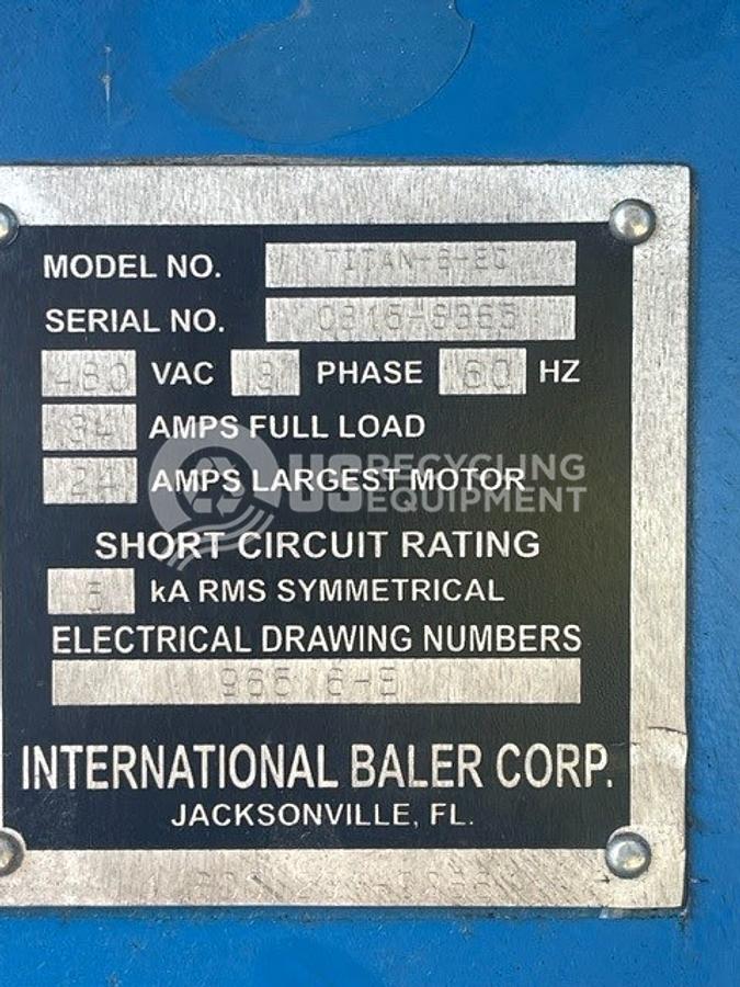 Used IBC Titan 60 EC